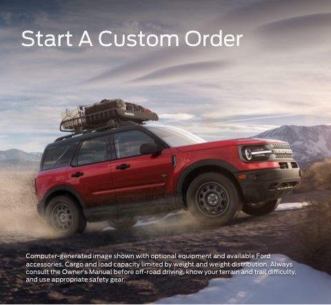 Start a custom order | Pruitt Ford in Burkburnett TX