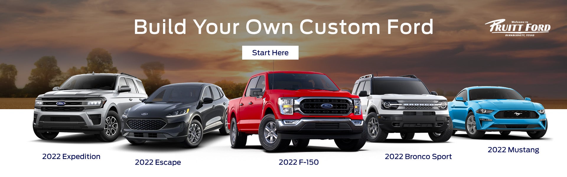Build Your Own Custom Ford 